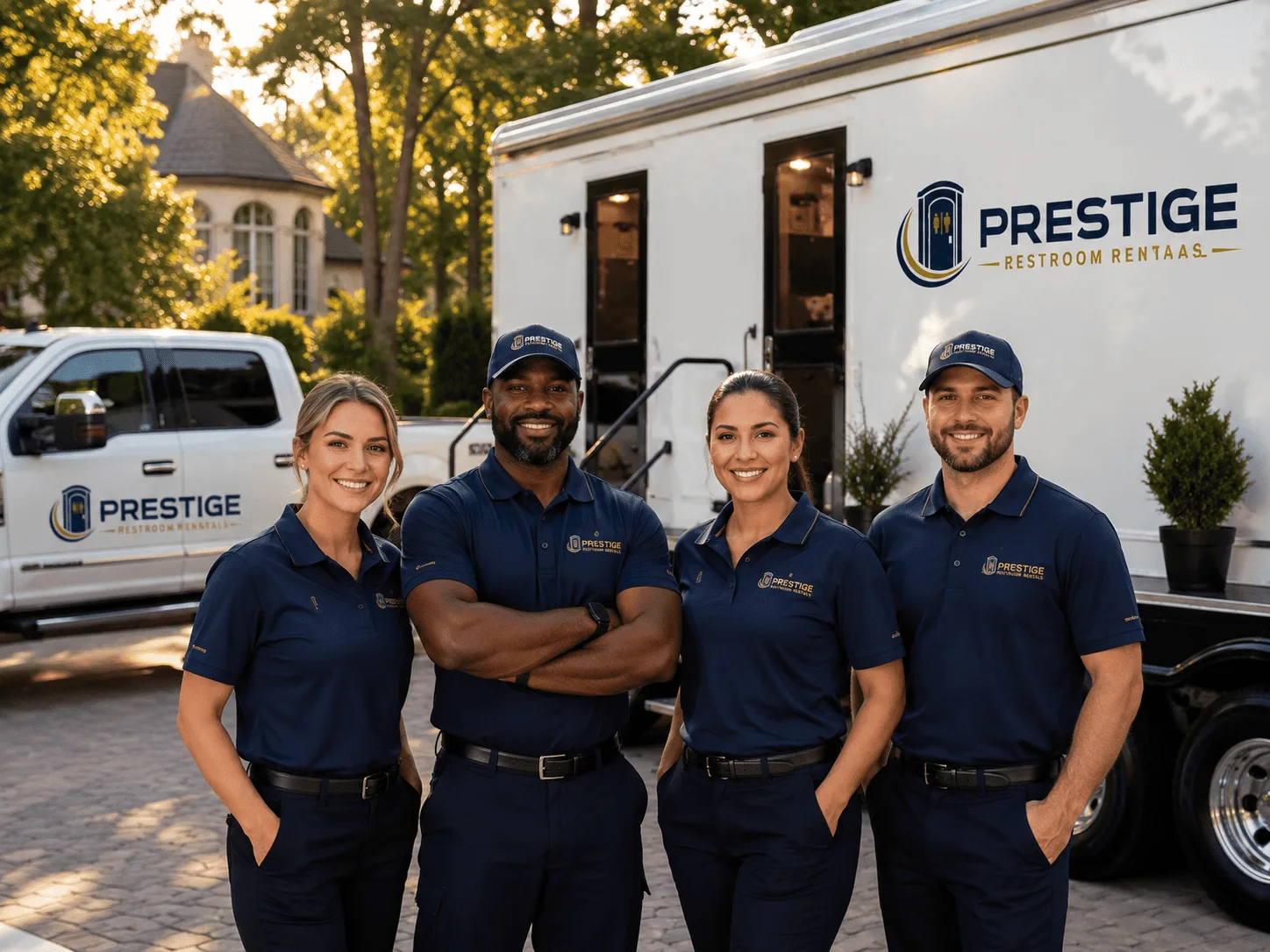 Trusted Luxury Portable Restrooms company in Garrison, ND